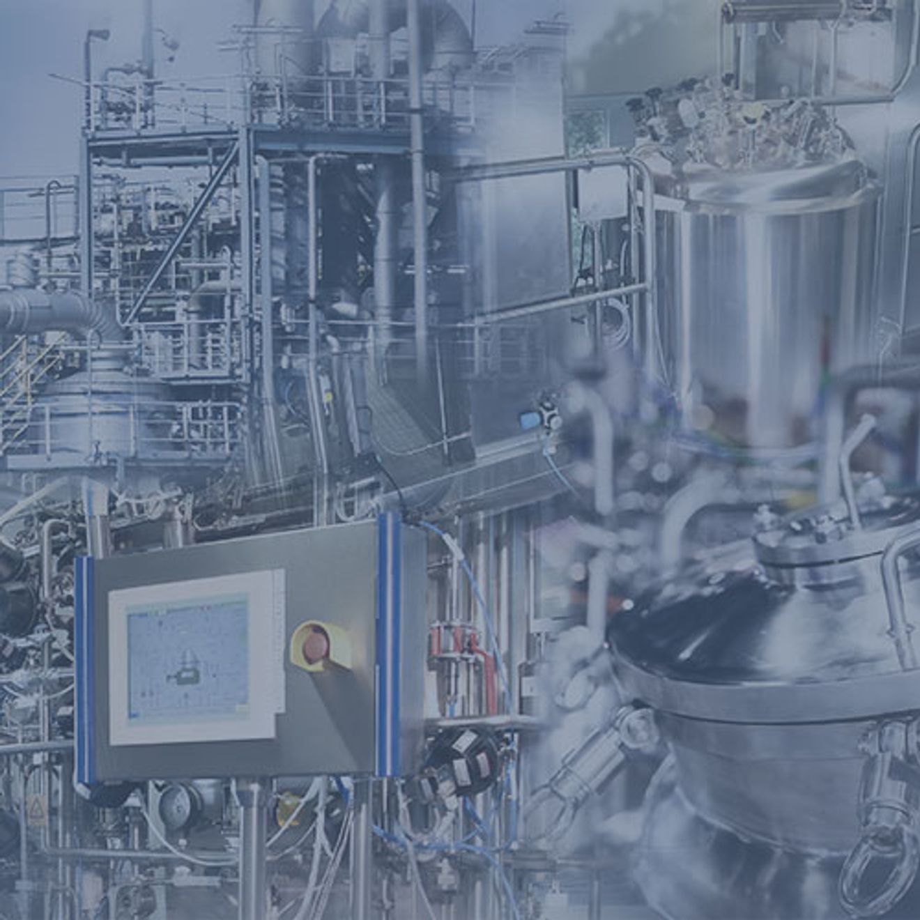 Prozessanlage in der chemischen Industrie