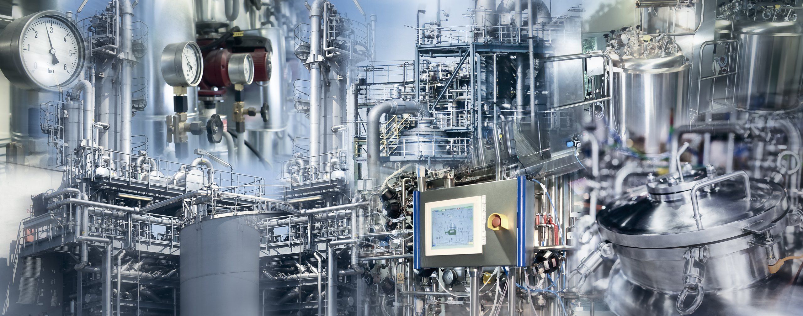 Industrielle Anlage mit Prozessleittechnik – Bedarfsanalyse und Engineering von KPS