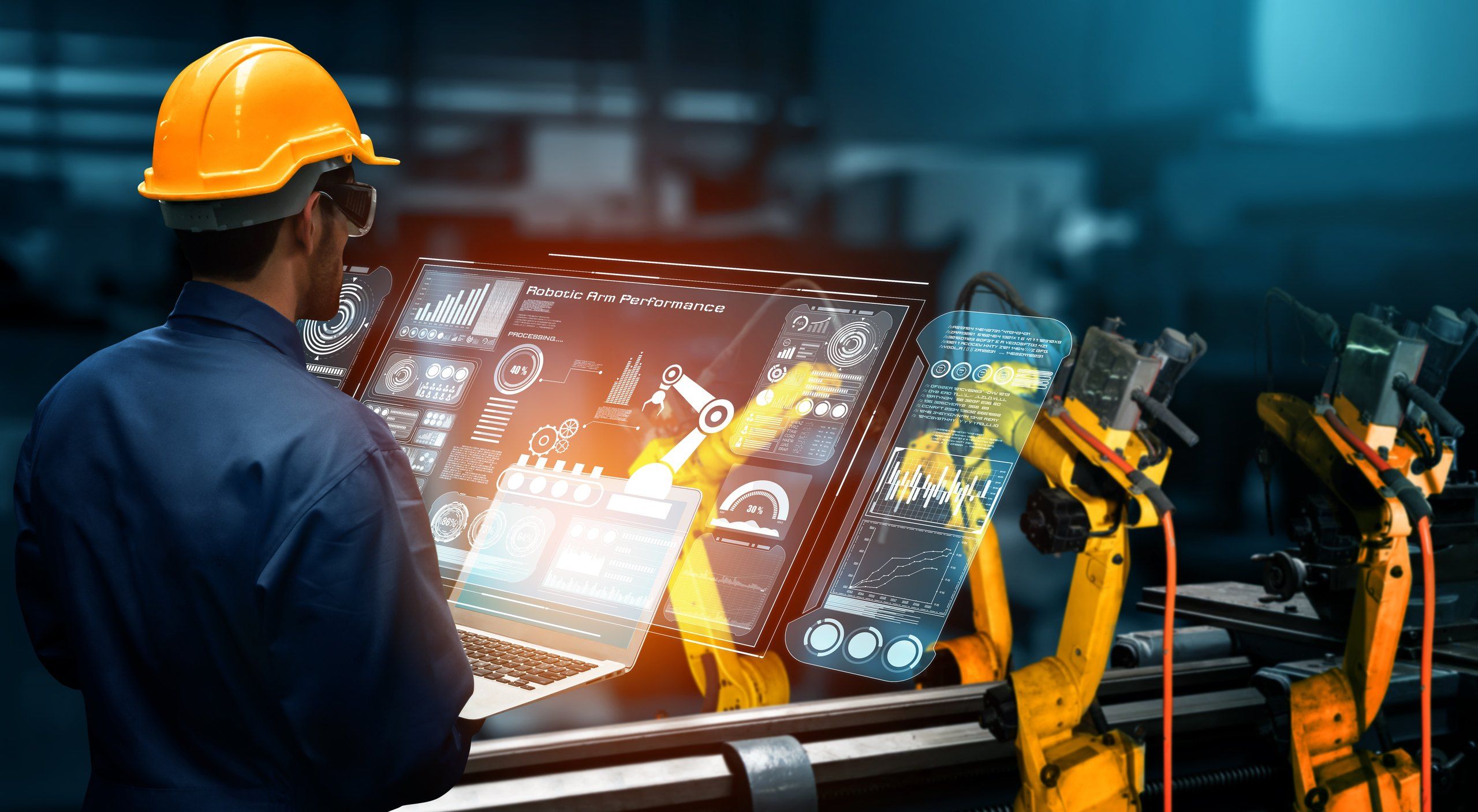 Automatisierungstechnik: Prozessdaten und Robotersteuerung in der laufenden Anlage
